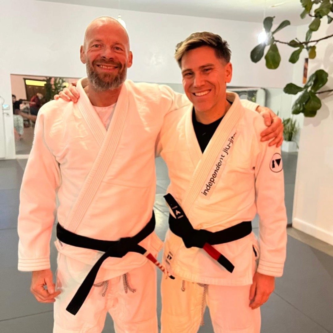 Congratulations to @nickhalaris on earning his black belt! 🎉

Nick has been an incredible role model, a kind-hearted leader, and the driving force behind our kids&rsquo; program. Thank you for your unwavering support and for inspiring our community 