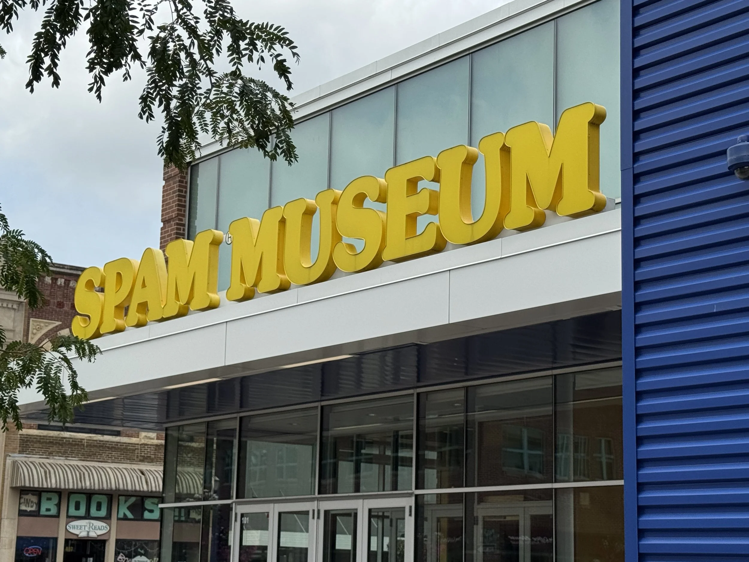 SPAM outside sign.jpg