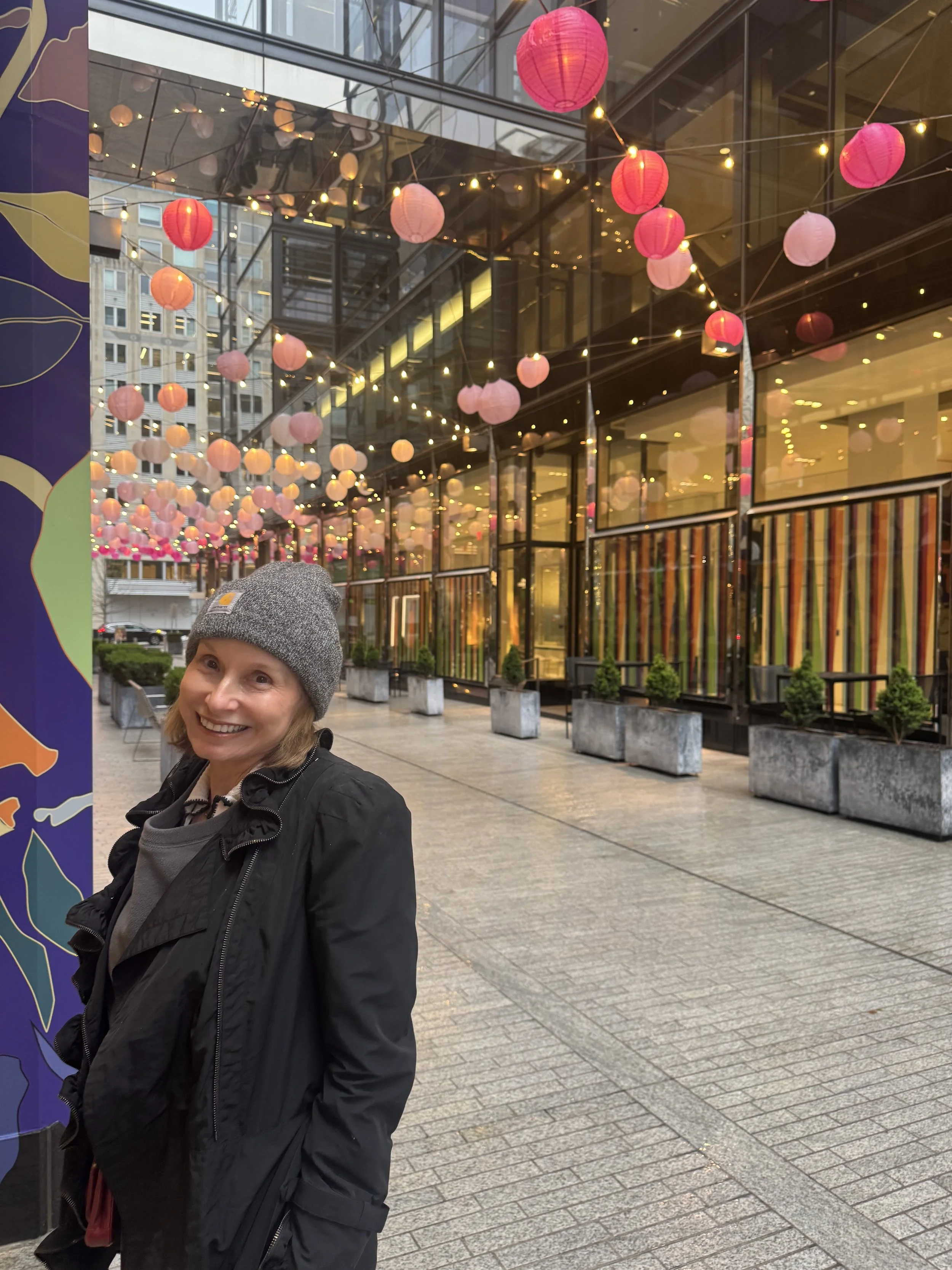 Leanne on pink balls lane.jpeg