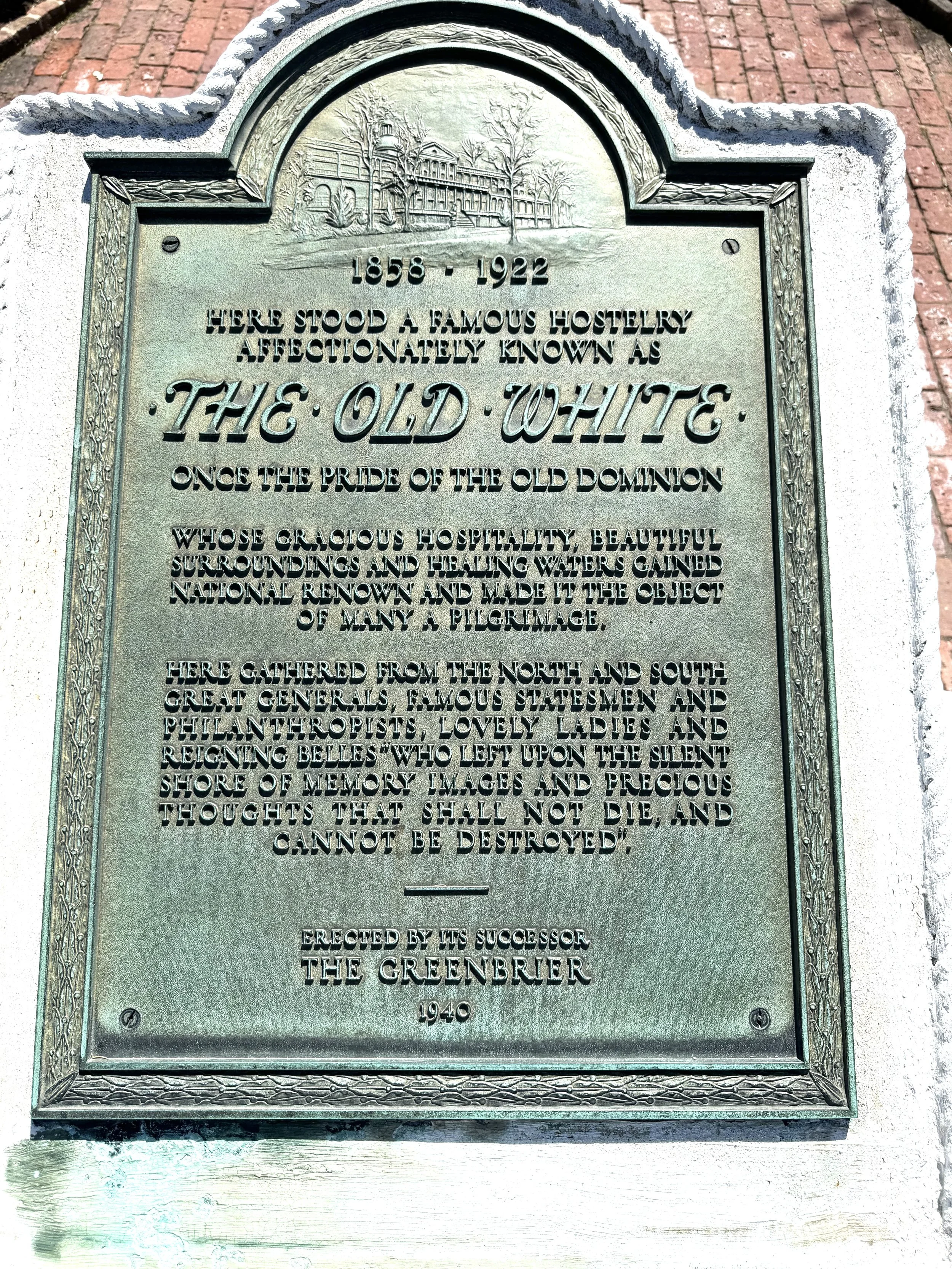 The Old White plaque.jpeg