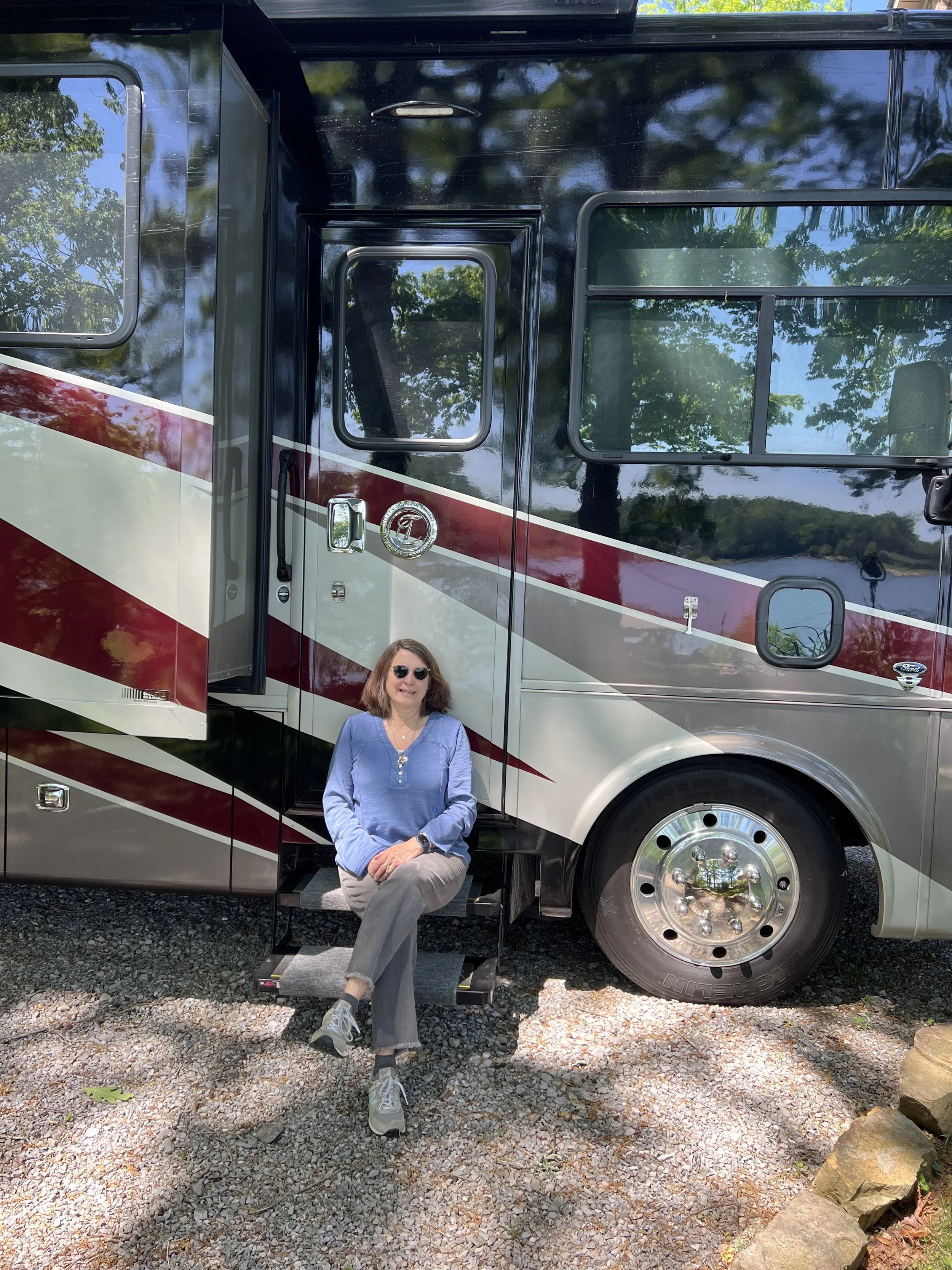 Donna on RV step.jpeg