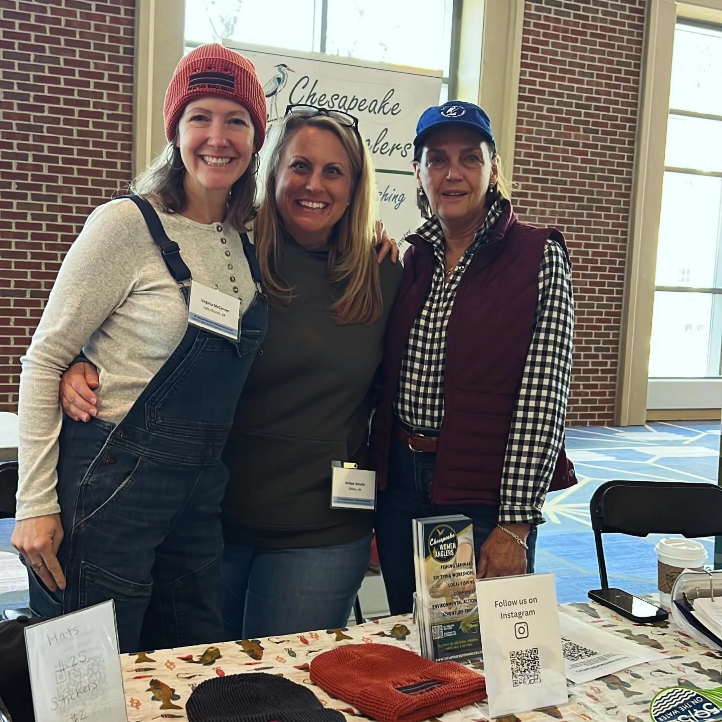 Come see us at the @theflyfishingshow in Lancaster this weekend!

🎣 Chesapeake Women Anglers is a 501(3)c non-profit women-led club based in the Virginia / Maryland / Washington, DC area that fosters women&rsquo;s participation in the sport of fly f