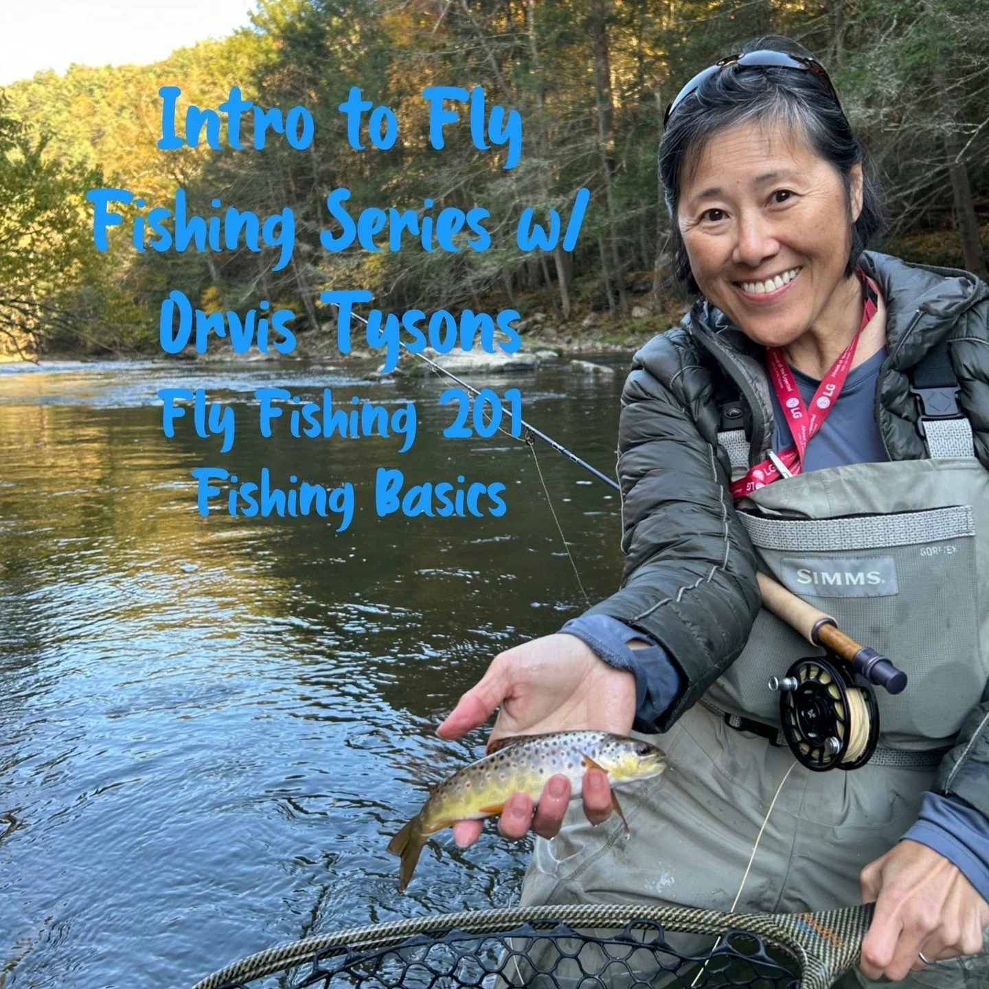 Fly Fishing 201 &ndash; Fishing Techniques

CWA and Tysons Orvis are teaming up for a series of 3 Women&rsquo;s Intro to Fly Fishing clinics for the Northern Virginia area. The three classes will be FF101 (casting and gear basics), FF201 (Fishing at 