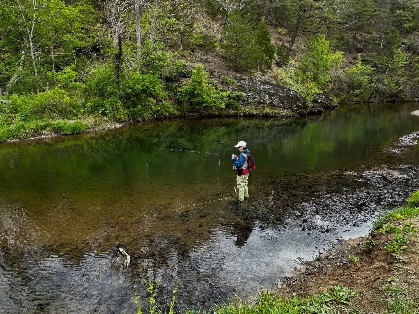 Look at this darn good hole. How many fish do you think CWA member Dottie caught outta there? Join us on our next trip to Double Spur Outfitters!

🎣 Chesapeake Women Anglers is a 501(3)c non-profit women-led club based in the Virginia / Maryland / W