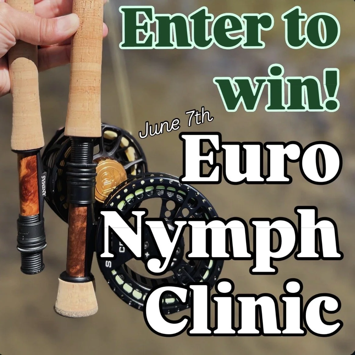 Euro Nymphing Clinic Giveaway