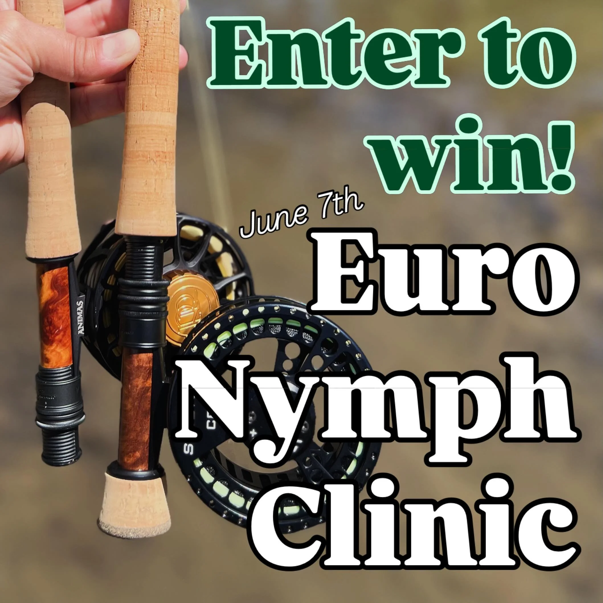 📣 GIVEAWAY ALERT 📣

In honor of June being Women Fly Fishing Month, we are giving away a spot in our upcoming Euro Nymph Clinic on 7 June!

🎣 Euro nymphing is a different fly fishing technique that can be incredibly effective for catching more fis