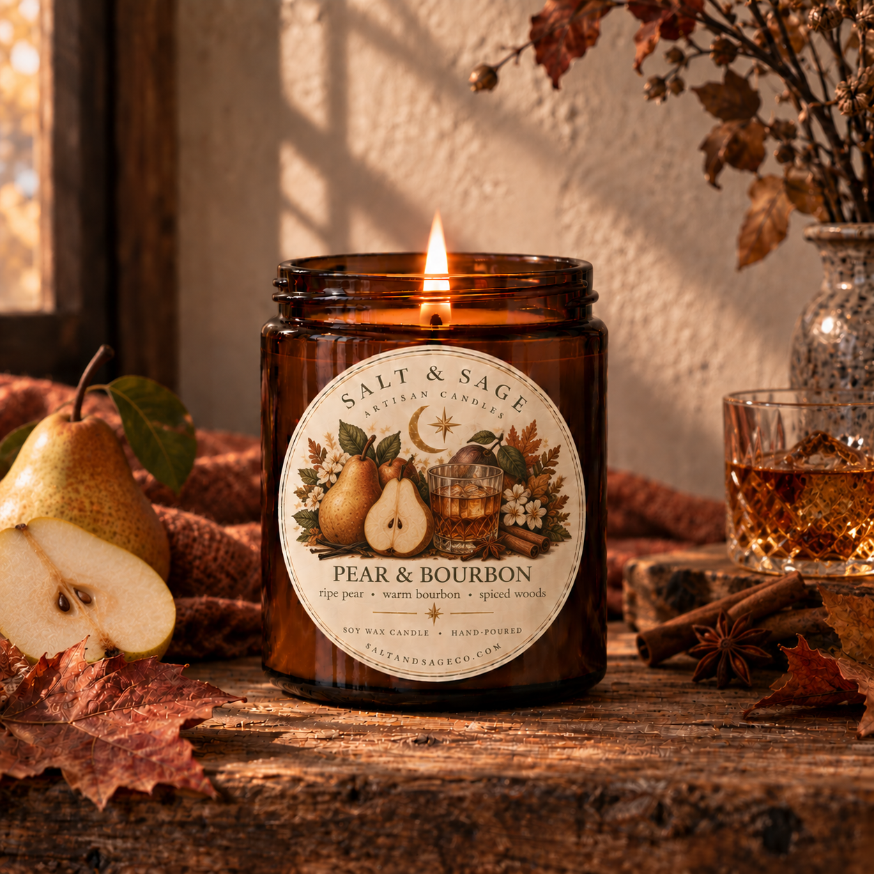 Pear & Bourbon