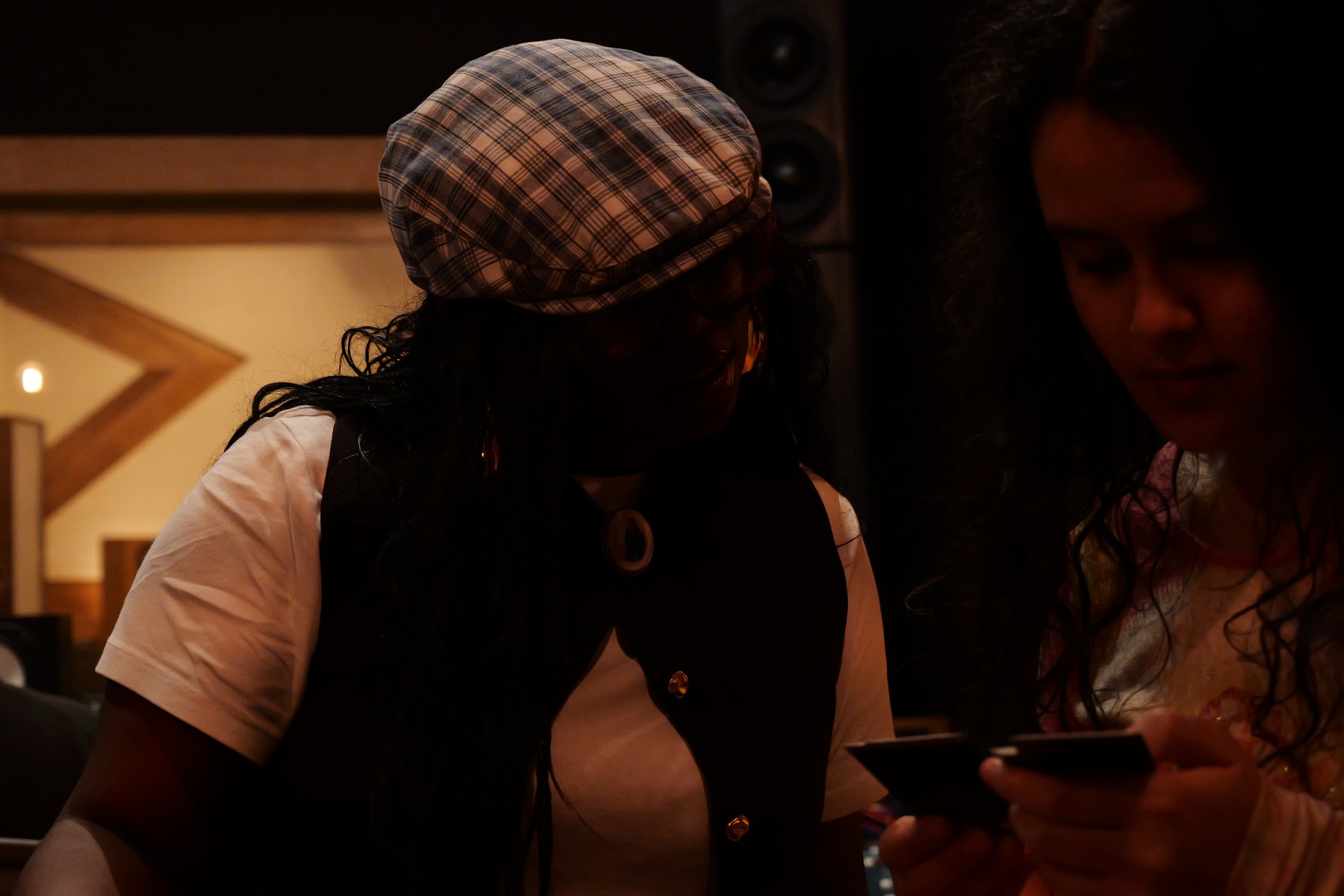 BleuMoon Music Group Recording Session

Pictured: Madison LaRae, Clara Ito
