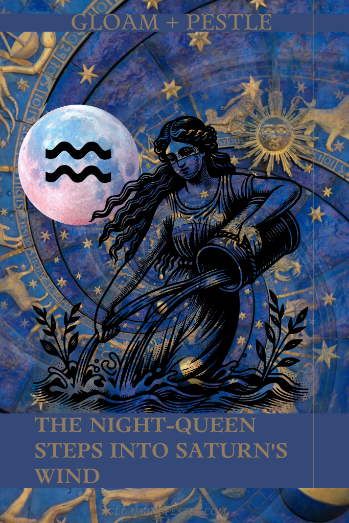 The Night-Queen Steps Into Saturn's Wind (Is this a Fart Joke?)