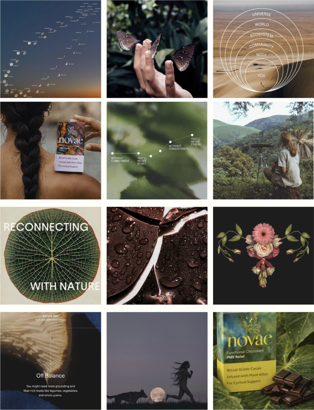 Return to Nature moodboard