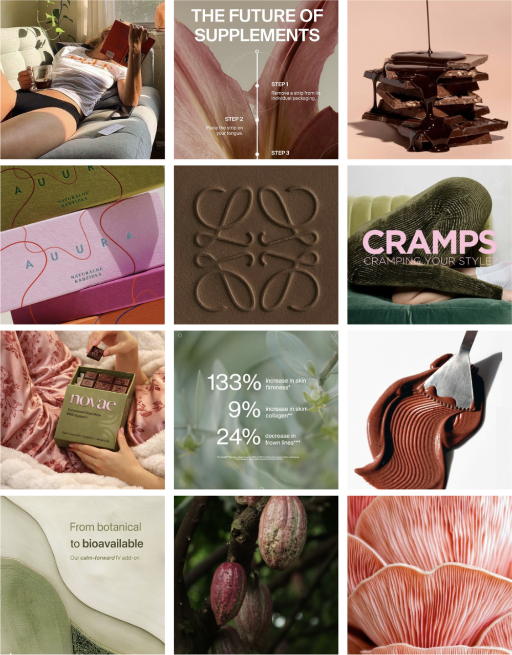 Functional Indulgence moodboard