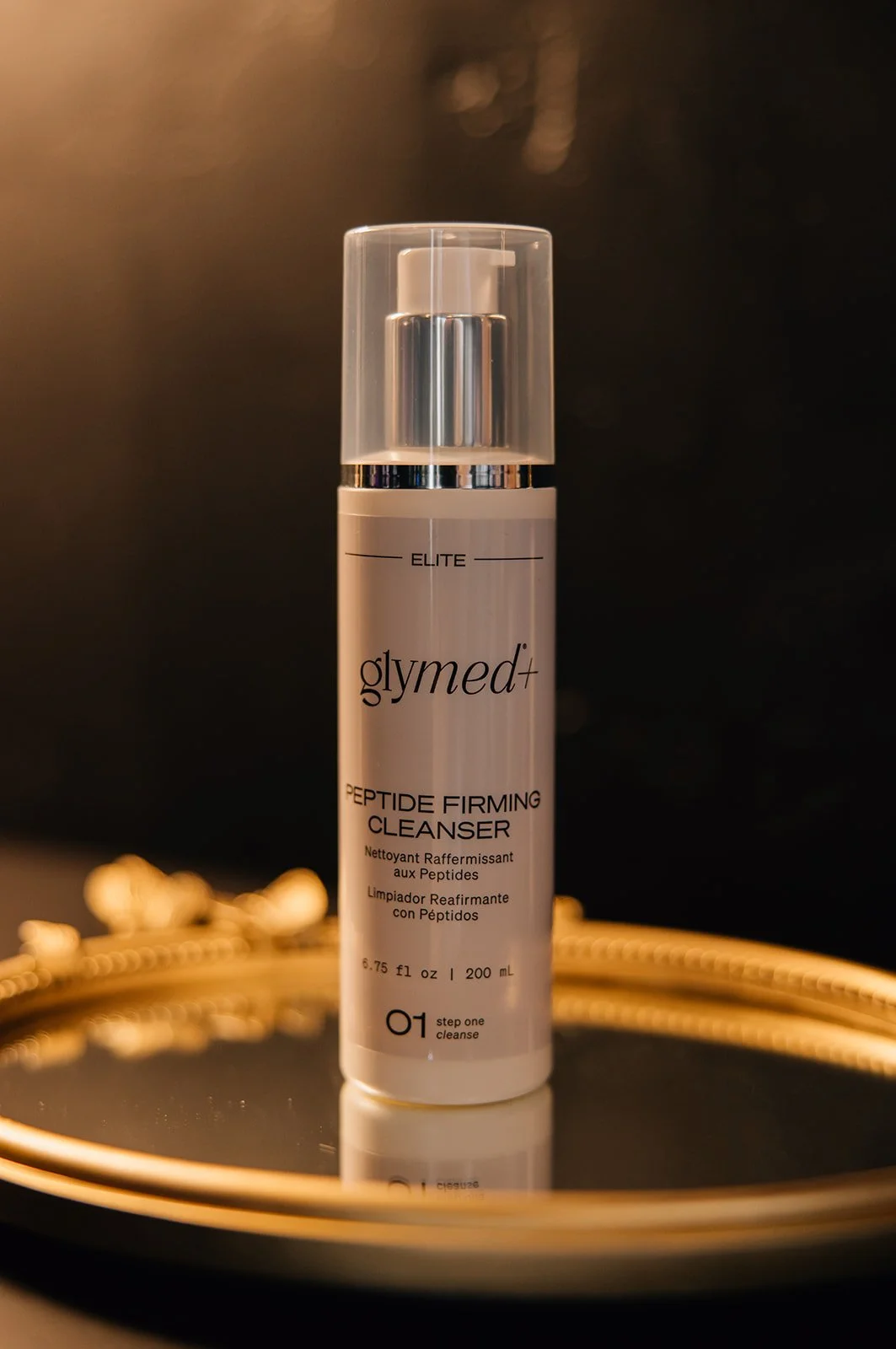 GlyMed+ Peptide Firming Cleanser creamy peptide facial cleanser