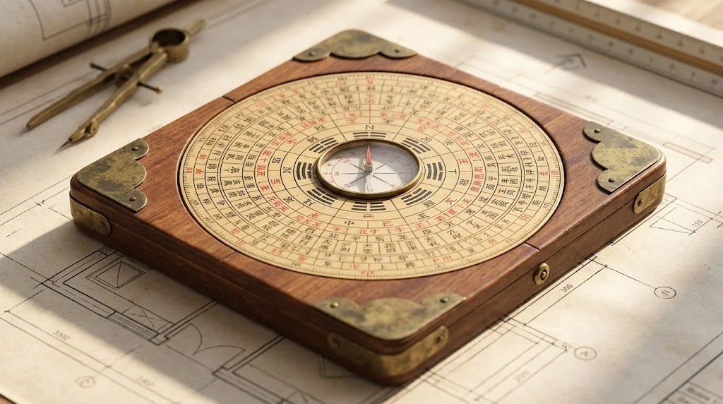 Classical Feng Shui is a different discipline entirely. It's a formula-based system, built on precise calculations using compass direction, time, and the structure of a building.
