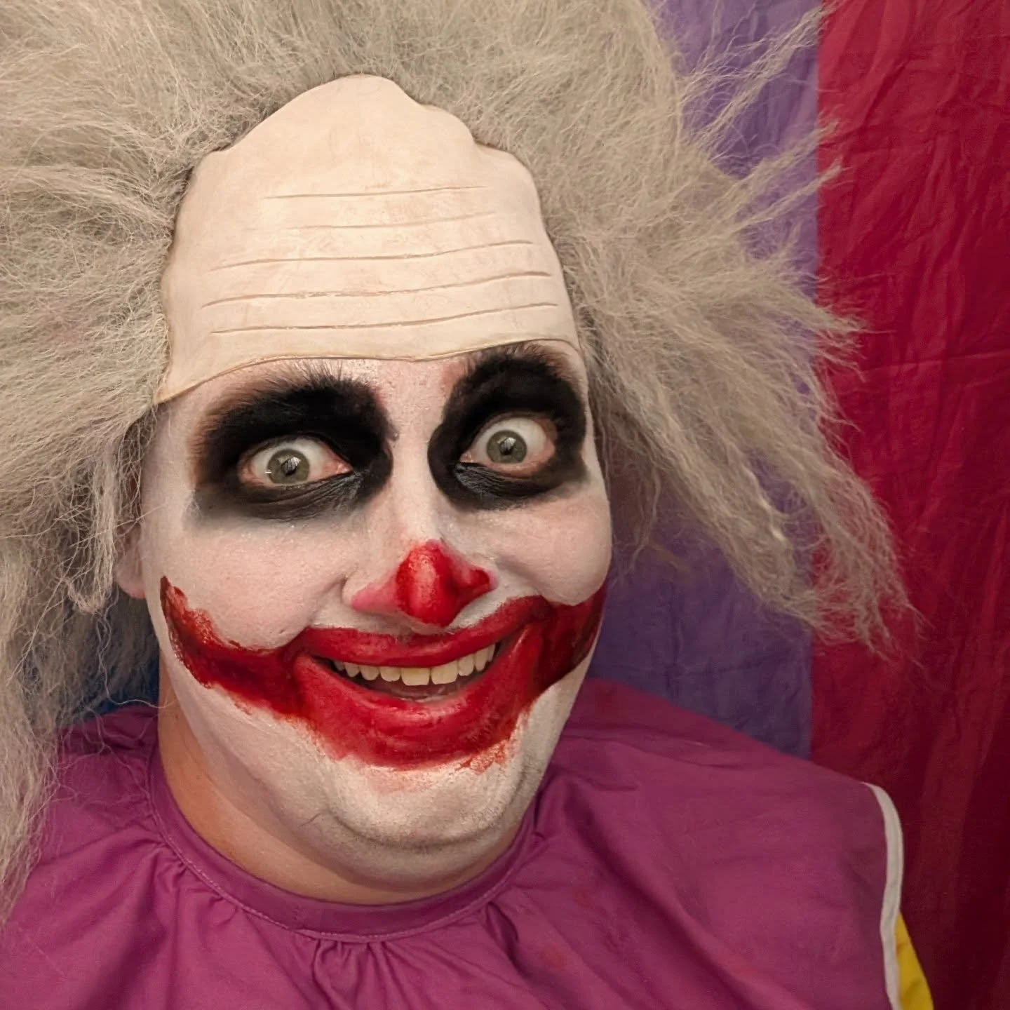 It's a busy day at Timothy HQ today as I edit the video Q&amp;A ready for #internationalclownweek 

#clown #clownweek #clownsofinstagram #scaryclown #scareactor