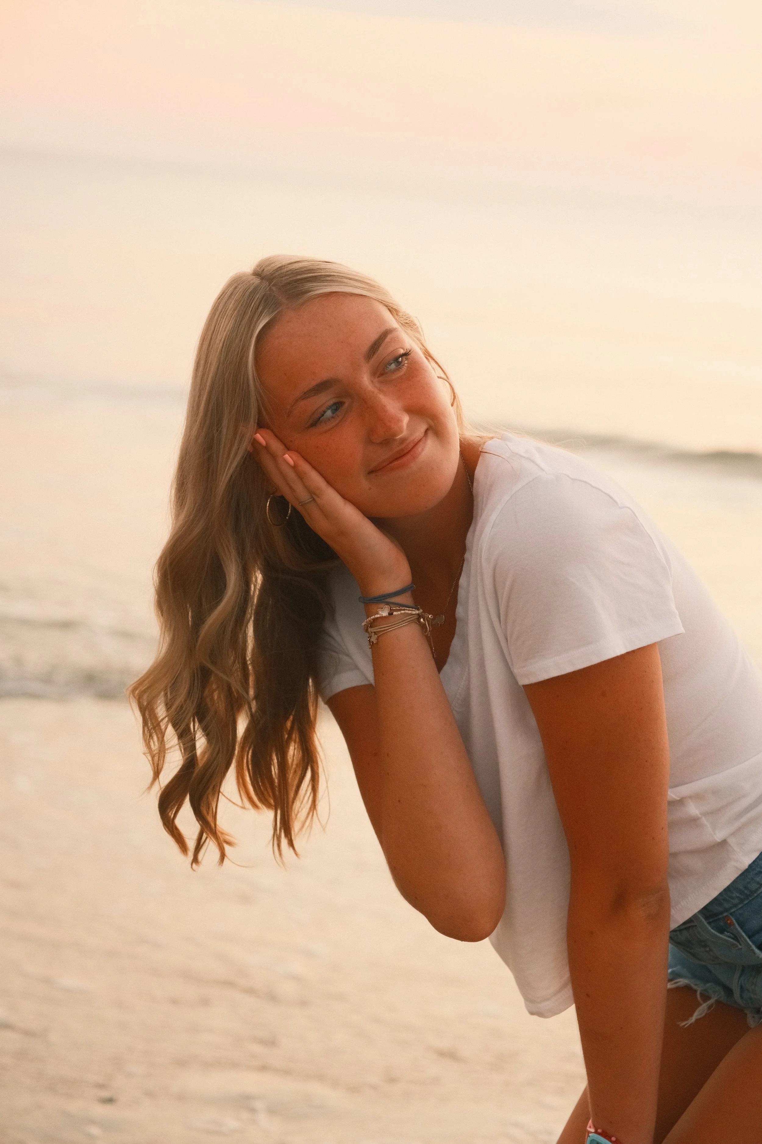 delaware beach senior session