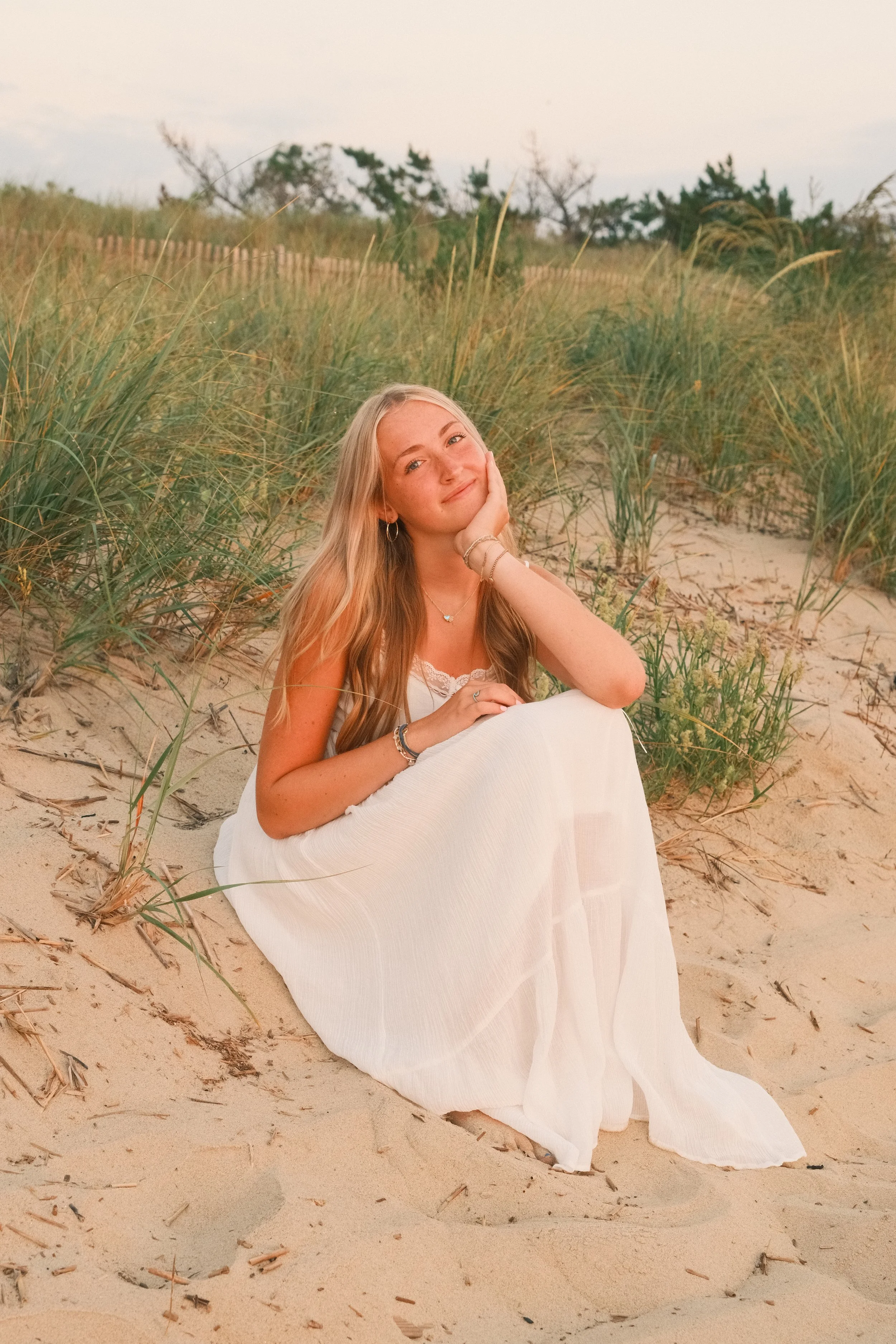 delaware beach senior session