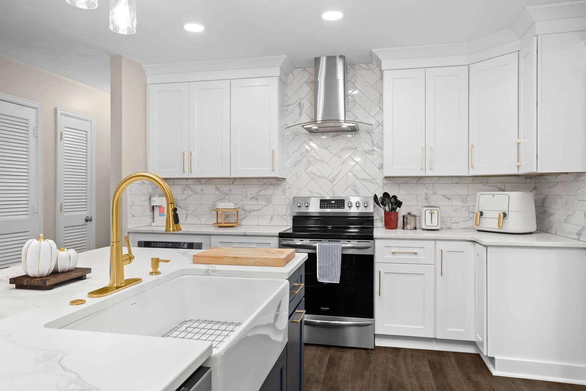 White Cabinets