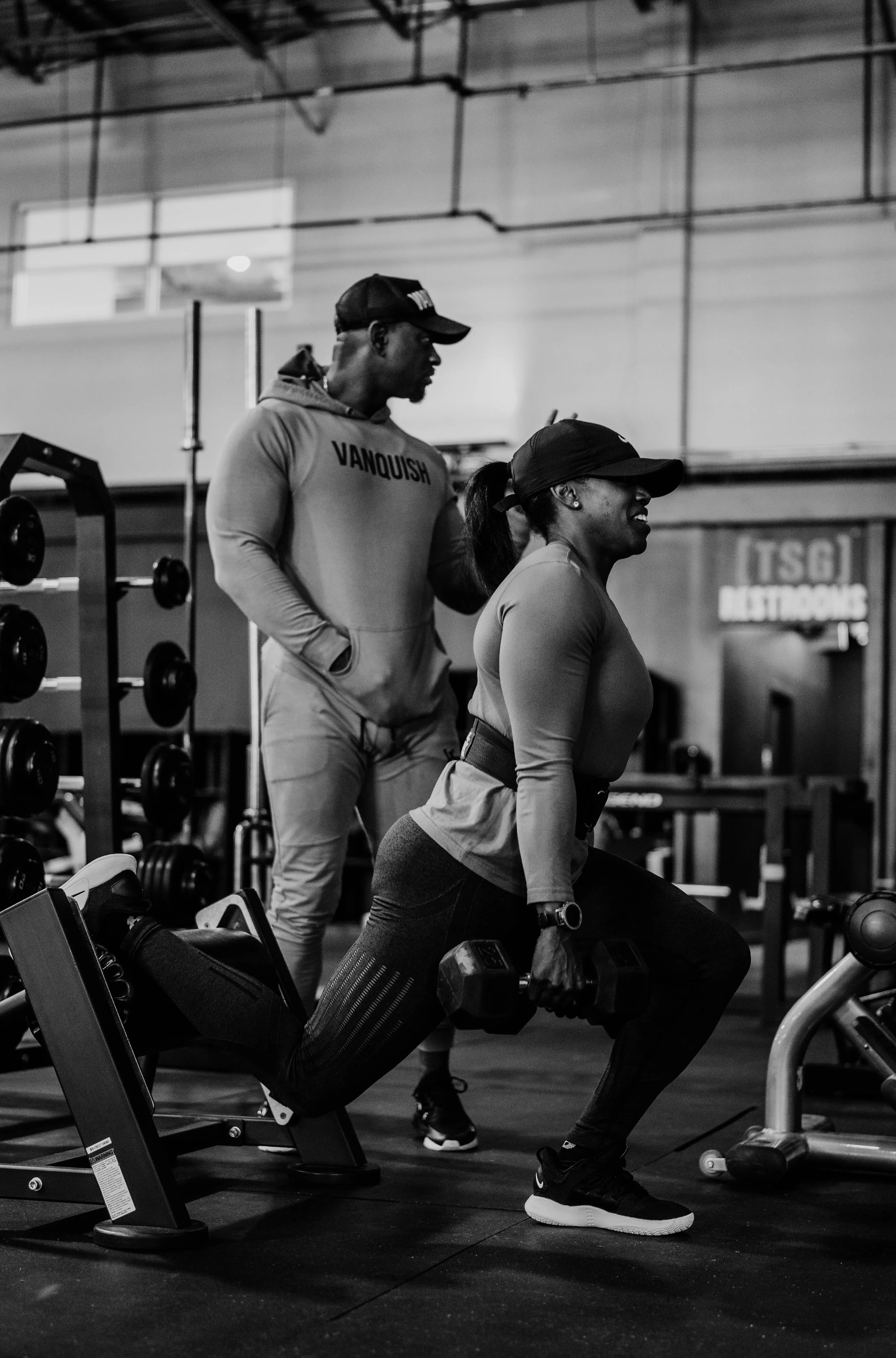 "Dwayne Turner coaching elite IFBB athlete on physique transformation and mindset work"