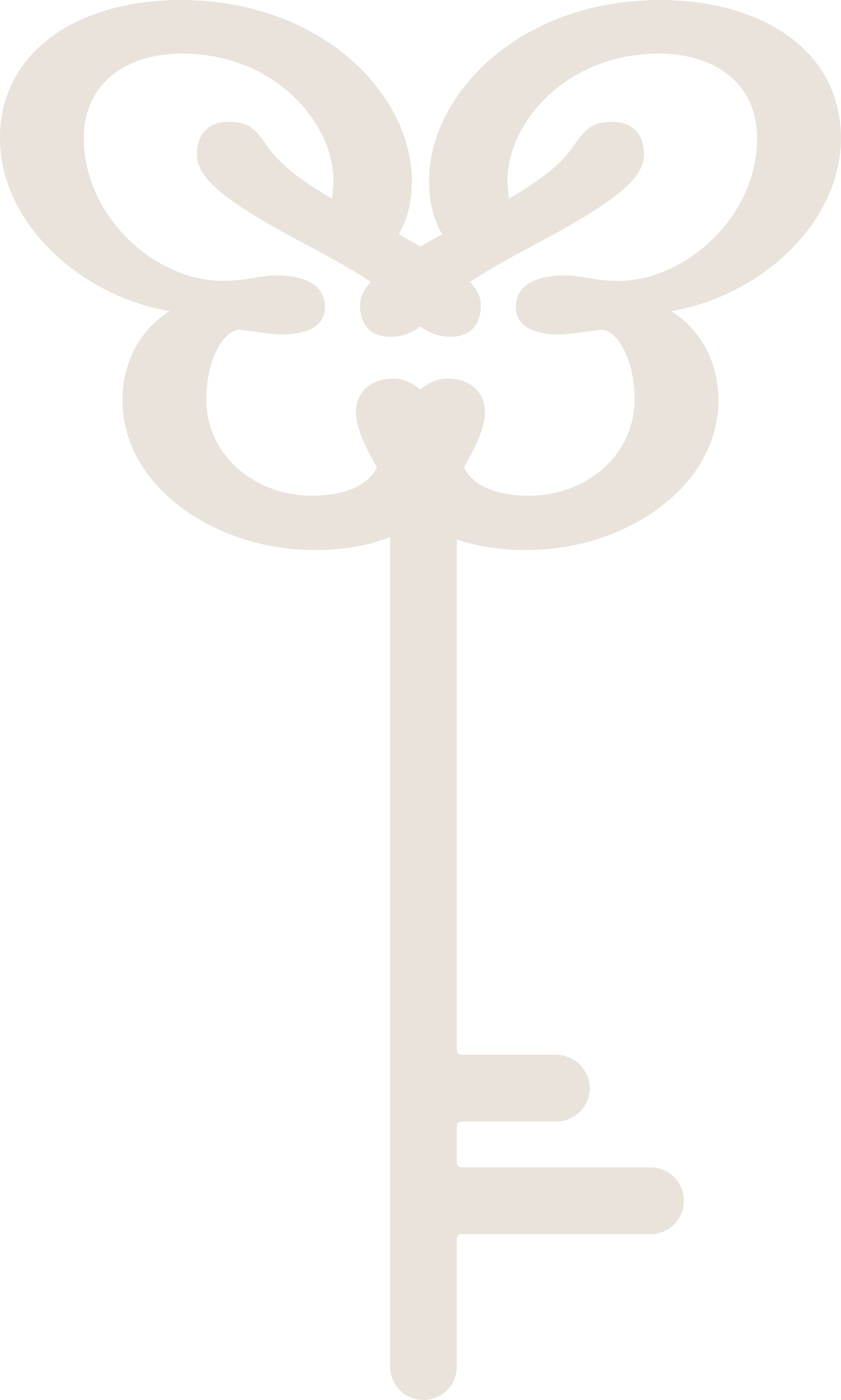 A vintage-style silver or gray key with ornate, symmetrical bow design resembling a butterfly or floral pattern, and a simple, elongated shaft with three rectangular teeth, set against a black background.