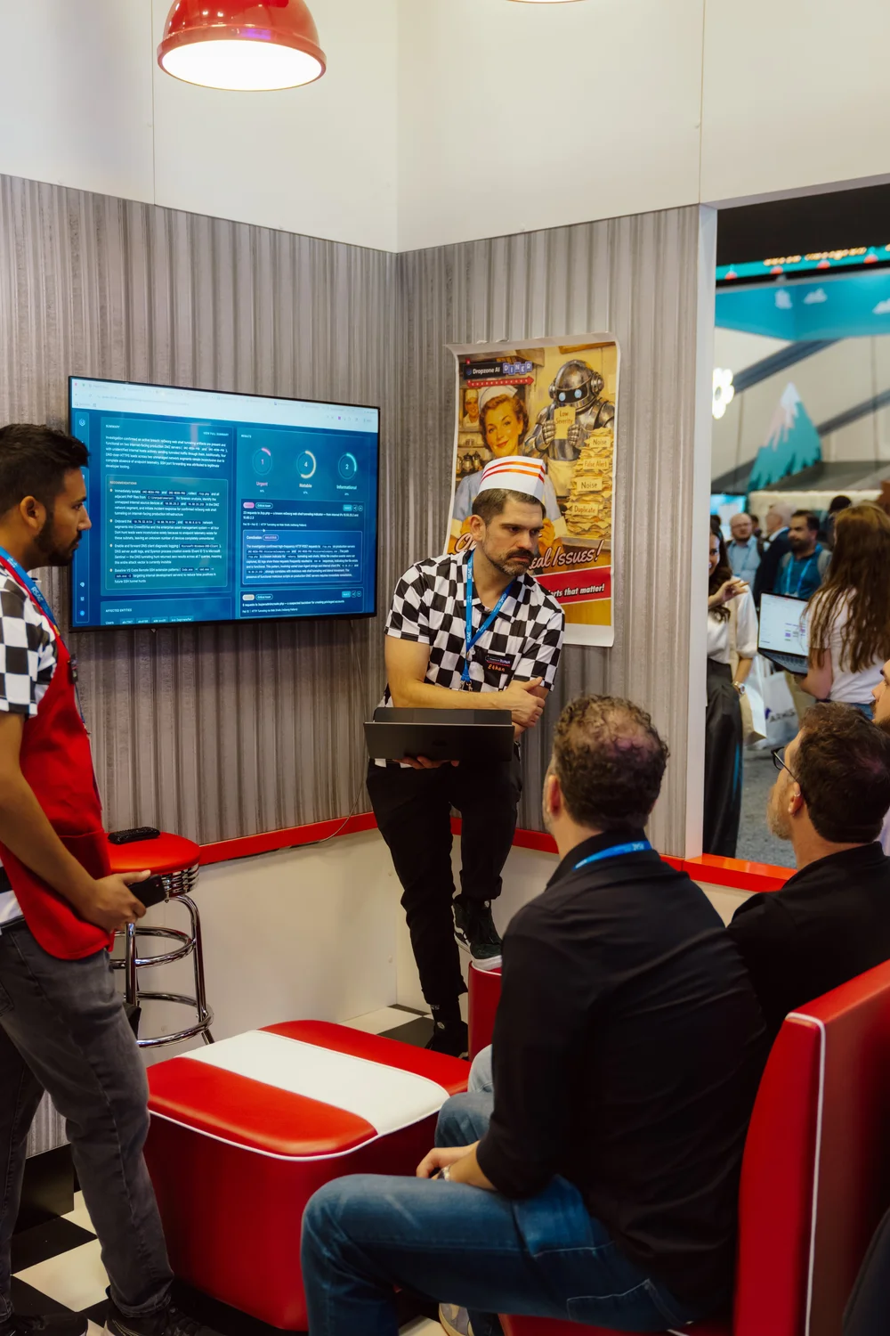 Dropzone AI at RSA — event photograph 7