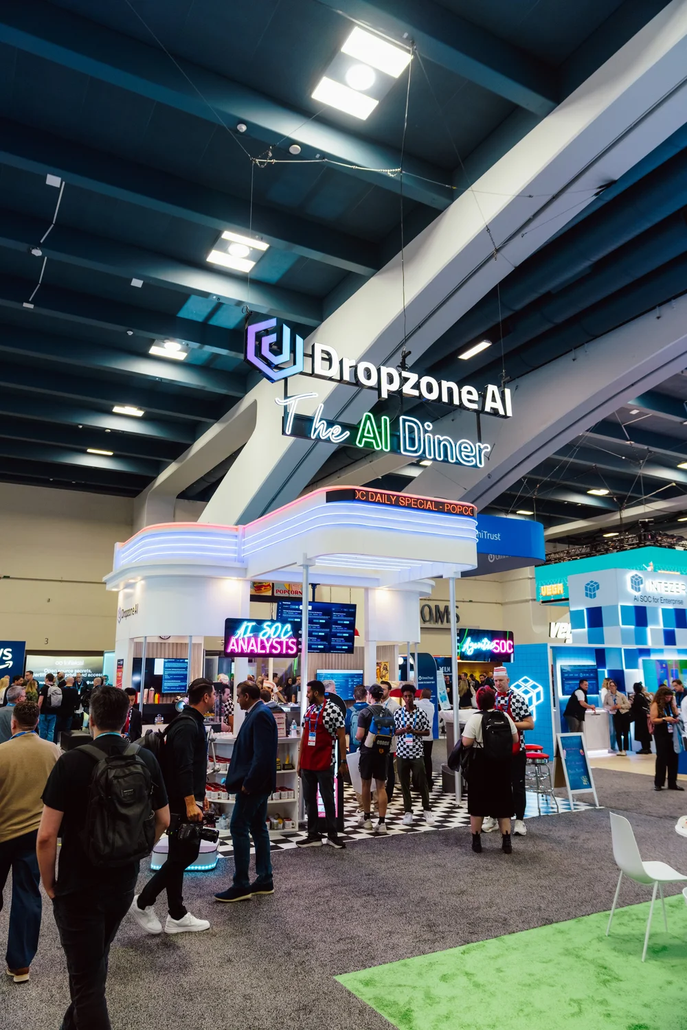 Dropzone AI at RSA — event photograph 3