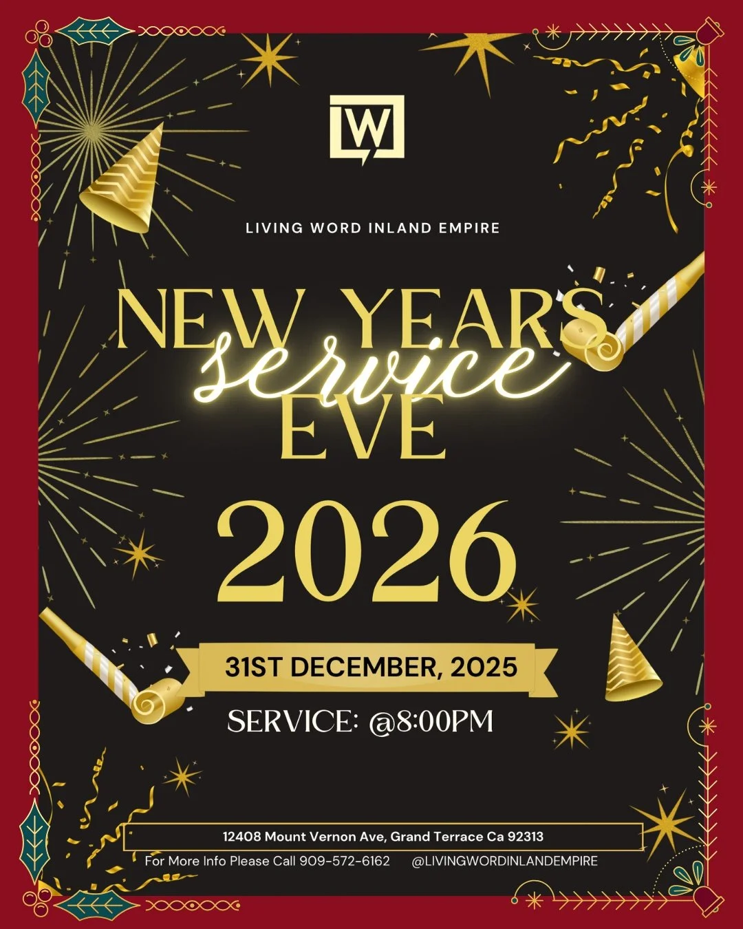 New Years Eve Service