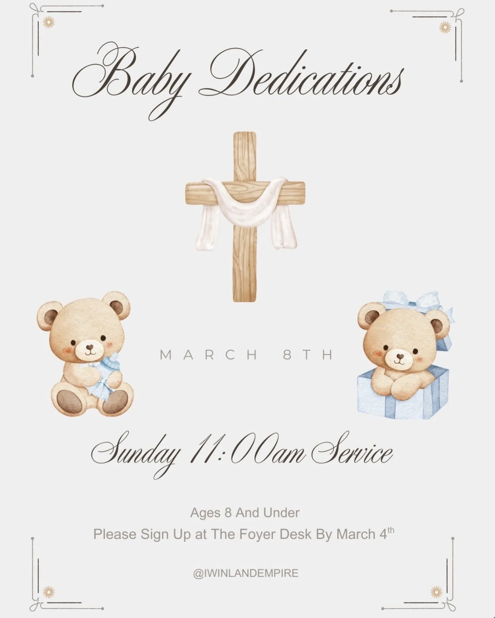 Baby Dedications