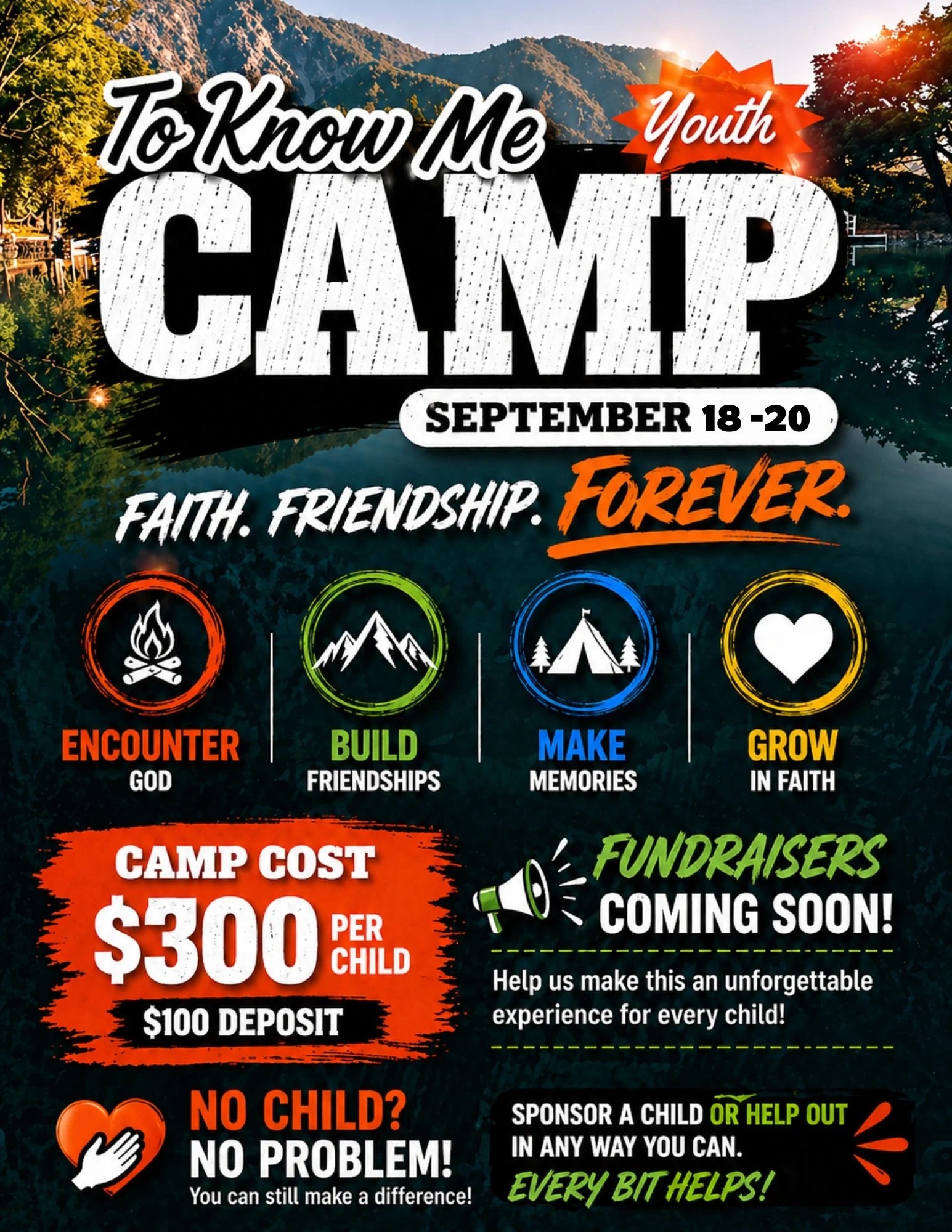 “To Know Me” Youth Camp