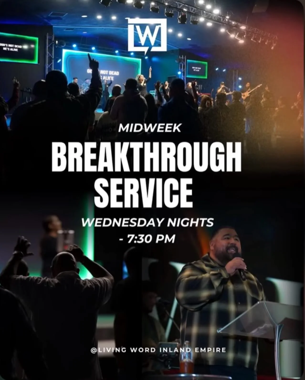 We can&rsquo;t wait to see you Tonight! ❤️
Prayer starts at 6:30PM and Service at 7:30PM 
12408 Mount Vernon Ave Grand Terrace, Ca 92313✝️