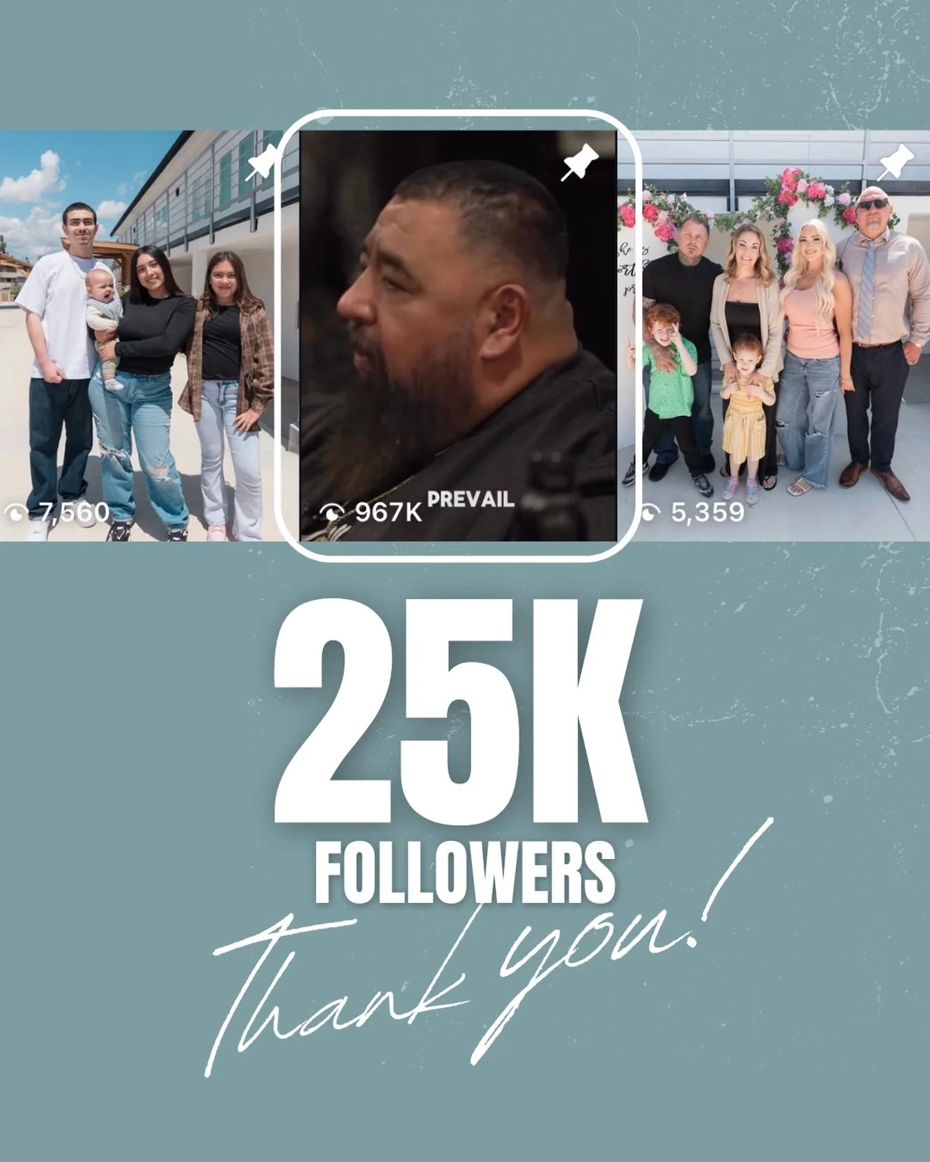 We hit 25k on Facebook Followers, thank you all for helping us reach the World for Jesus! Each follow, like, and comment helps us push the Gospel further. We appreciate the support and can&rsquo;t wait to see who else we reach for Jesus!🌎💛