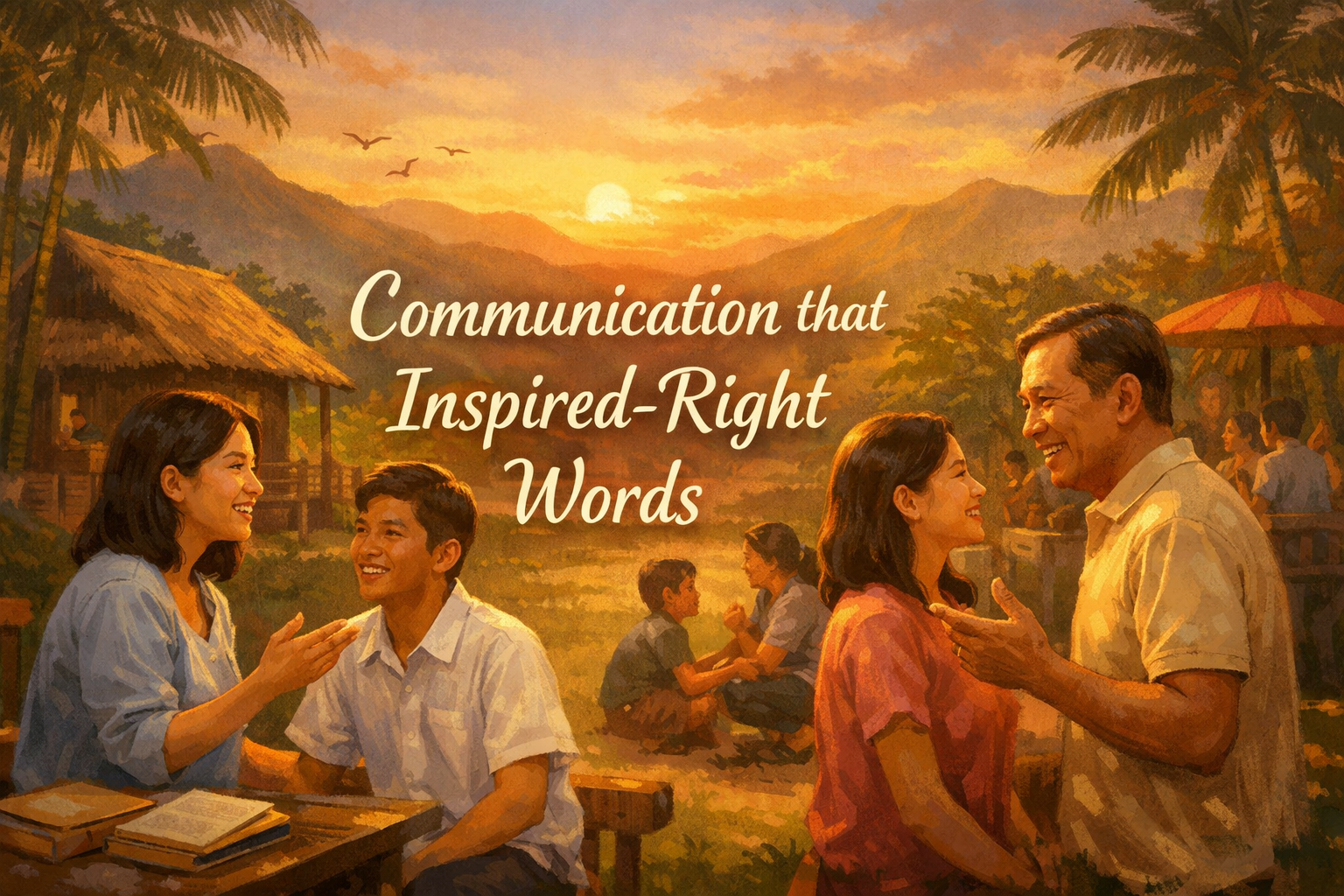 Philosophy of Life: Communication that Inspires – The Role of Right Words