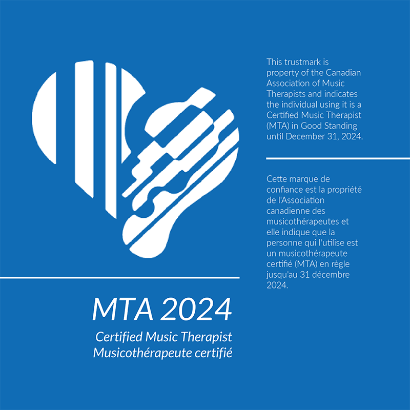 MTA Certified Music Therapist 2024
