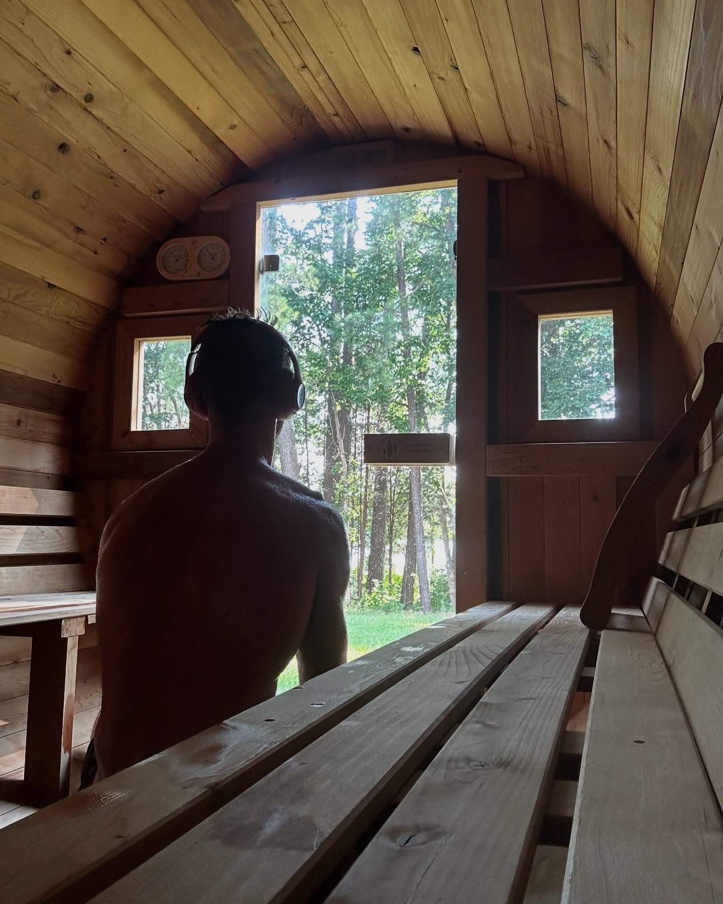 Sacred space and silence is seldom found in our modern lives.

It takes intention and planning to actually create that for ourselves or it&rsquo;ll never happen.

What brings you peace? A hot shower? A warm sauna? Maybe a hot tub?

Here at &ldquo;The