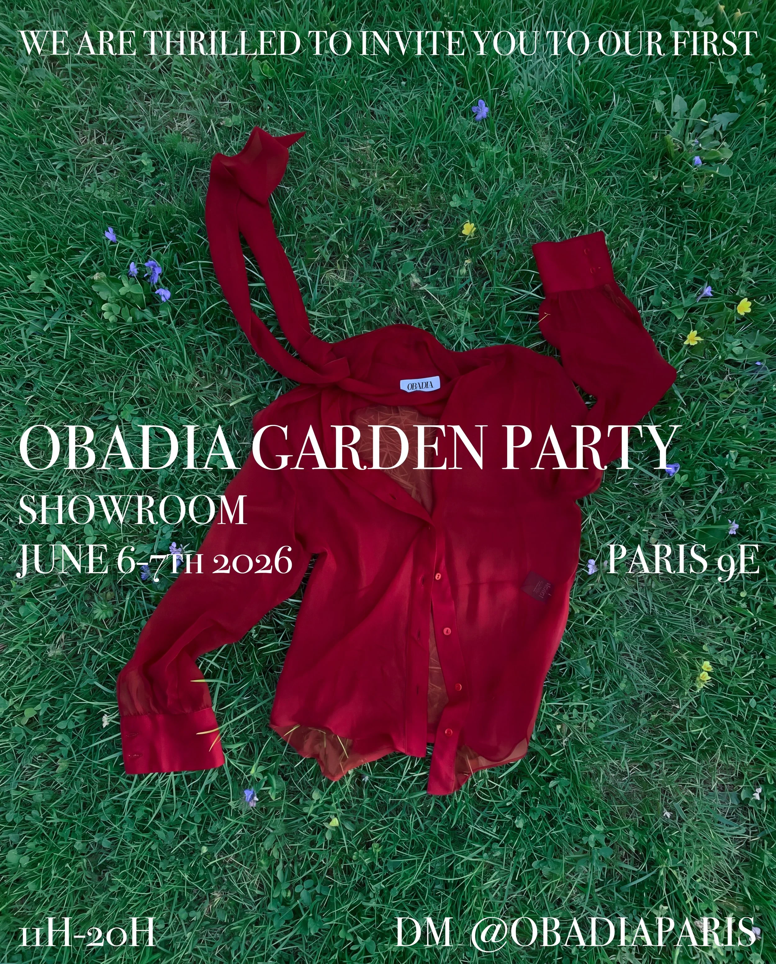 We Organized a Garden Party !