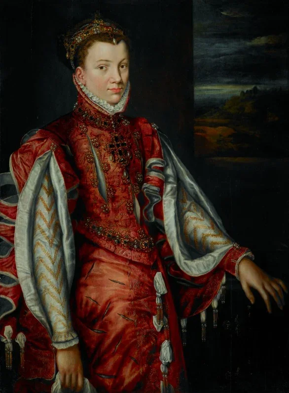 Jooris van der Straeten, Portrait of Elisabeth of Valois, Queen of Spain, c. 1560s.