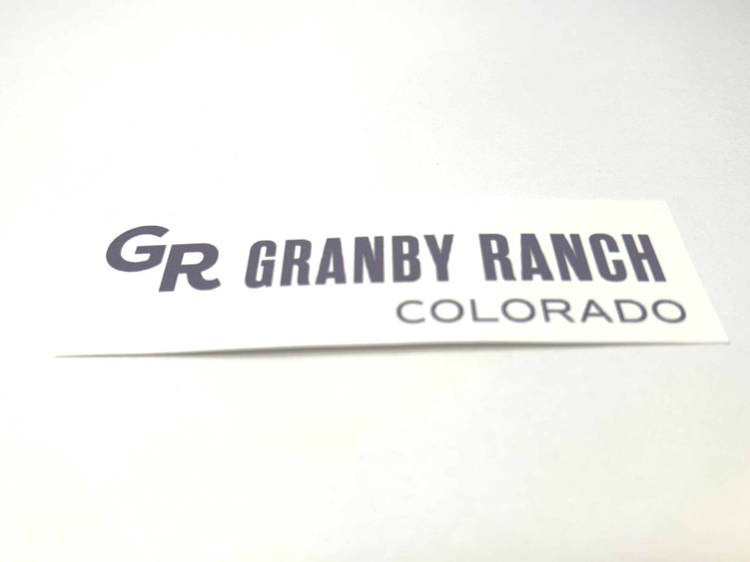 Granby Ranch Sticker