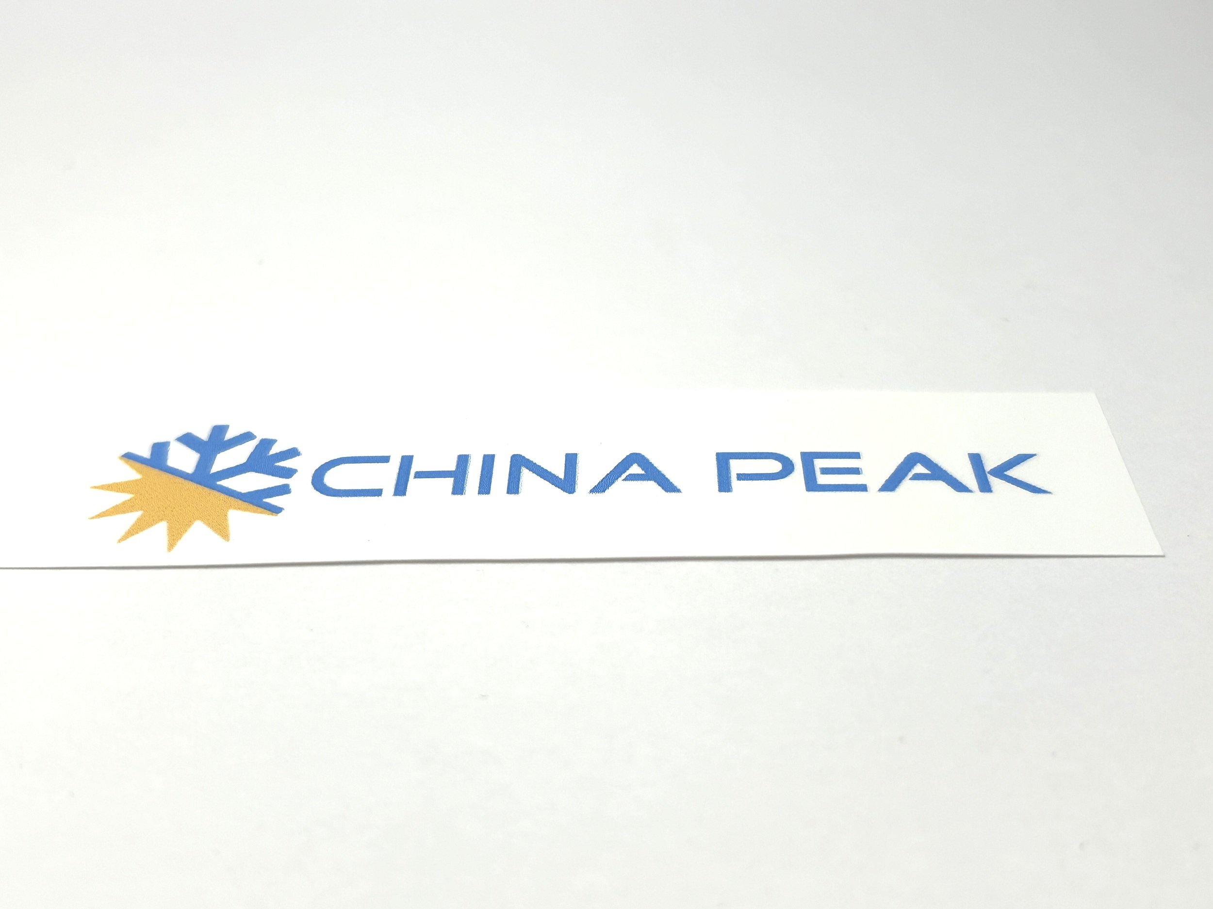 China Peak Sticker