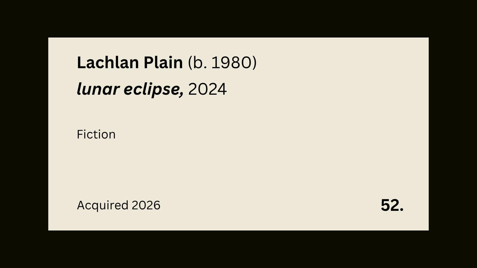 52. lunar eclipse