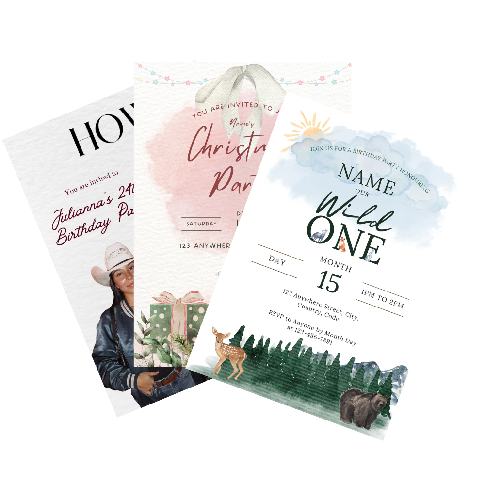 Invitations — Starring Events