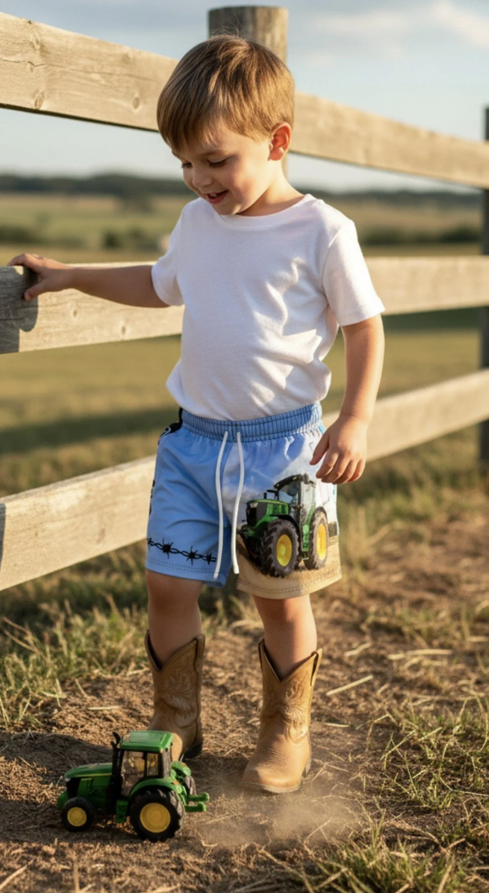 Kids' Tractor  Shorts