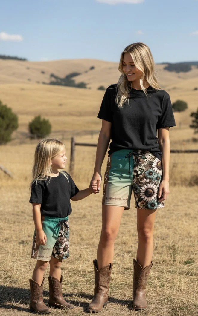Vintage Flower Shorts