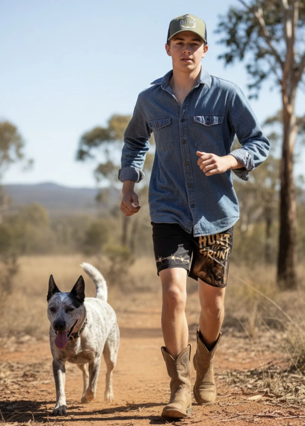 "Hunt the Grunt" Kids Shorts