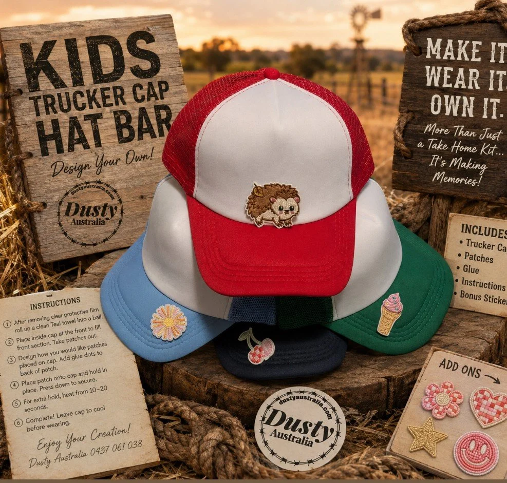 Dusty Party Pack: Trucker Cap Design Kit x 5