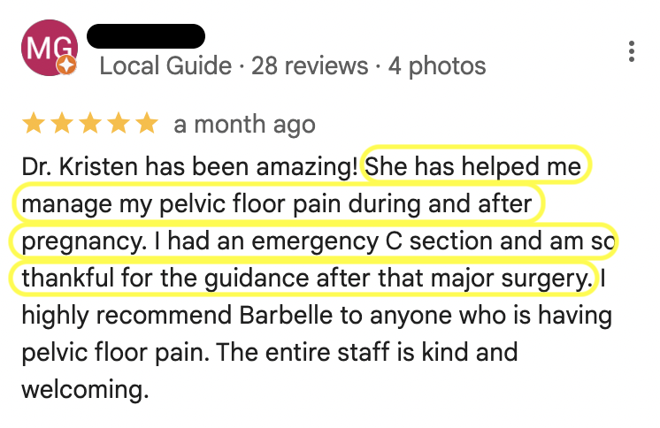 barbelle pelvic rehab, canton GA, pelvic floor physical therapy, holly springs, GA, Woodstock GA