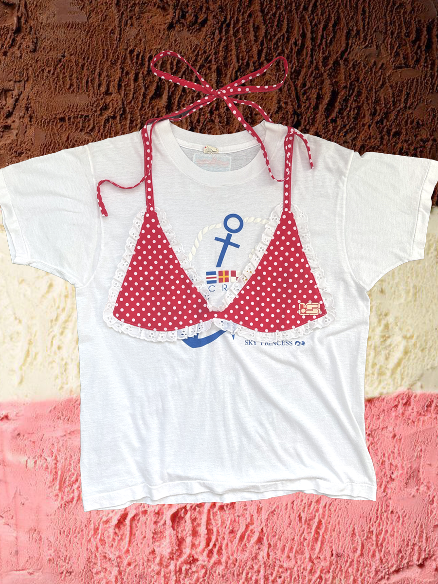 Eyelet Bikini Tee