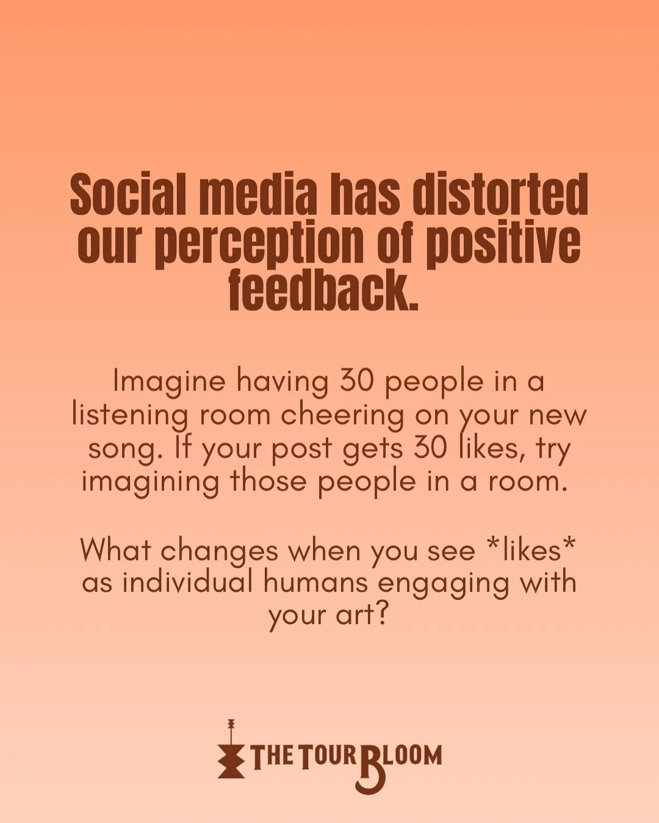 Also imagine: allowing the algorithmic ogre to determine how we value our creations. 👹 This layers much deeper than just numbers&hellip; it confronts some of our deeper core beliefs about ourselves, our value, and if we can stay curious and open to 