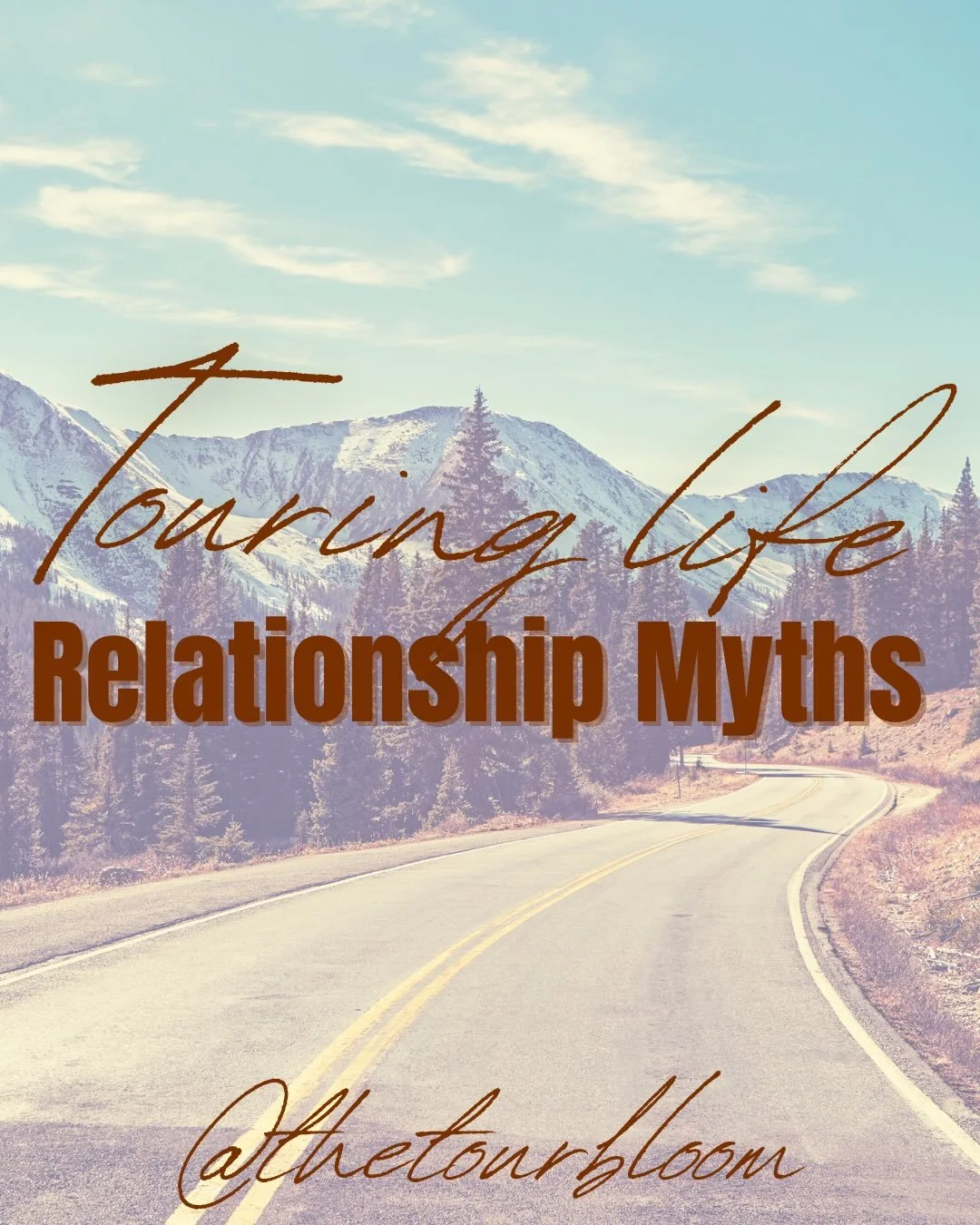 Hiii just a few of the usual suspects aka relationship myths of touring life&hellip; what did i miss? 👀 

also: it deserves to be noted that the assumptions outsiders hold about our life is an added pressure and sometimes additional stress to the ch
