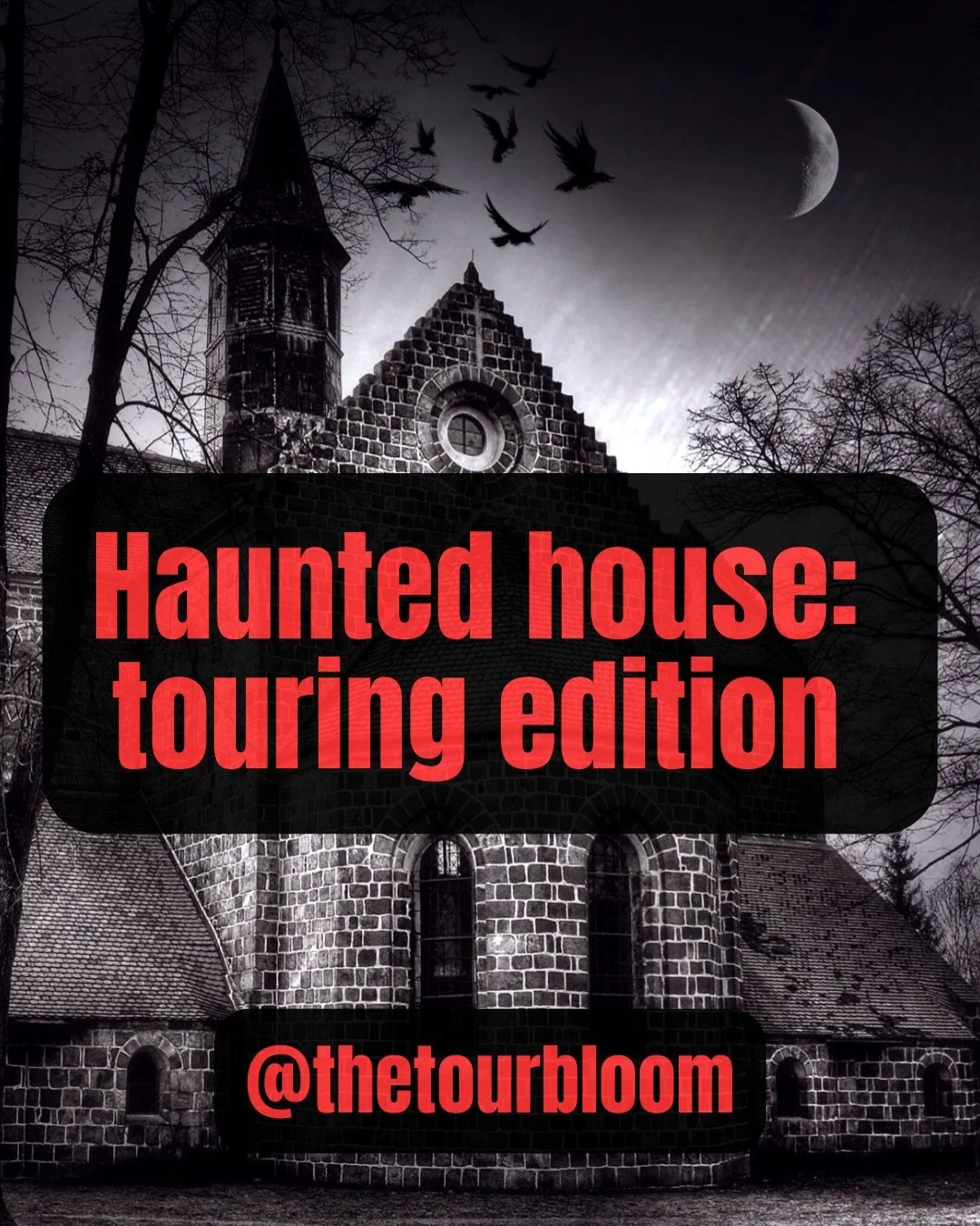 👻 #hauntedhouse #touringartist #thisishalloween #thetourbloom