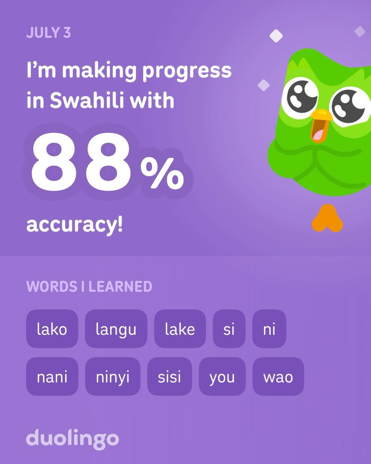 #learing and #growing Stay #curious #duolingo