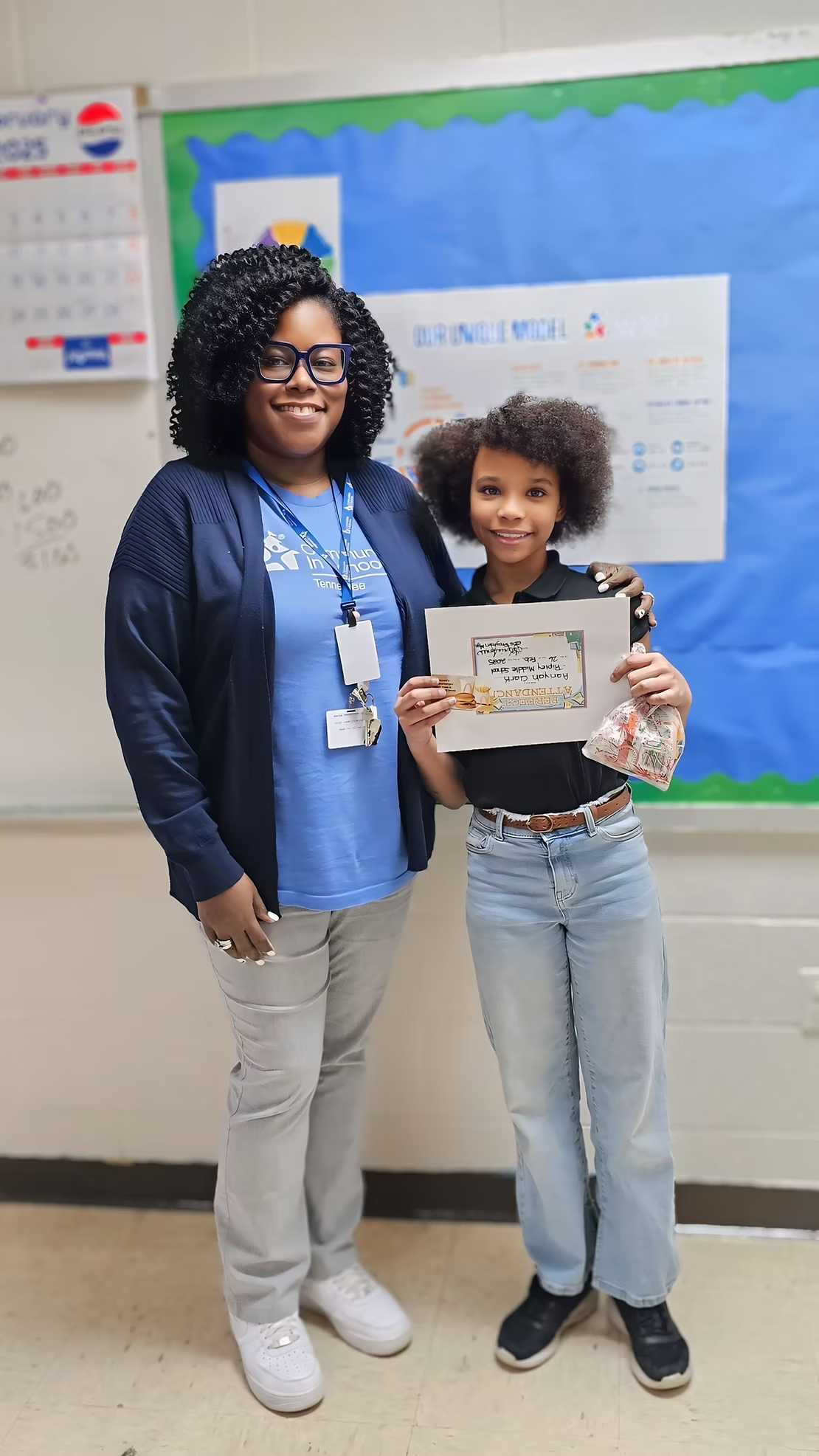 Amber's Journey to Perfect Attendance